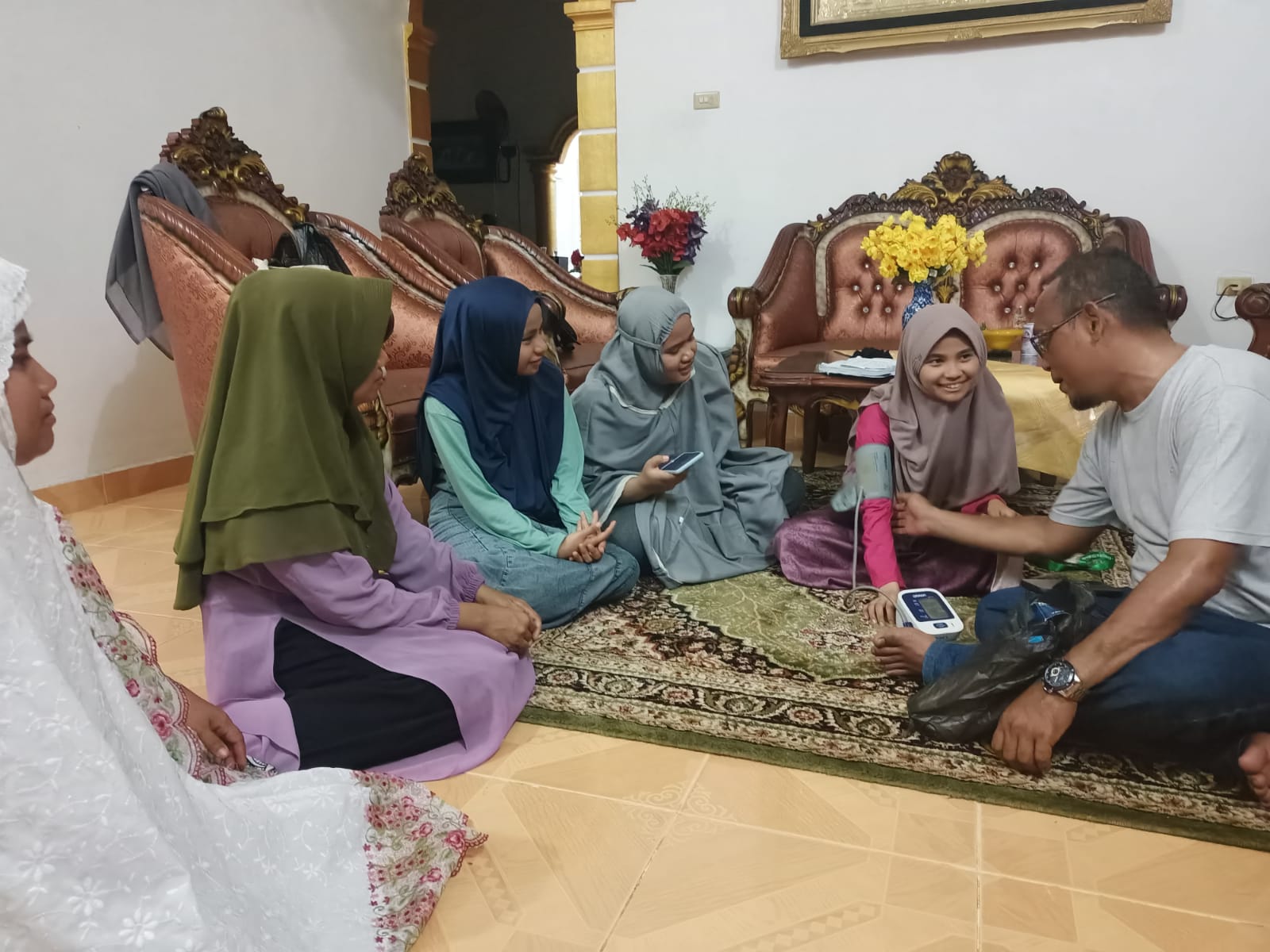 Petugas Kesehatan Pastikan Kafilah Kampar Selalu Sehat Pada Ajang MTQ ke-43 Riau