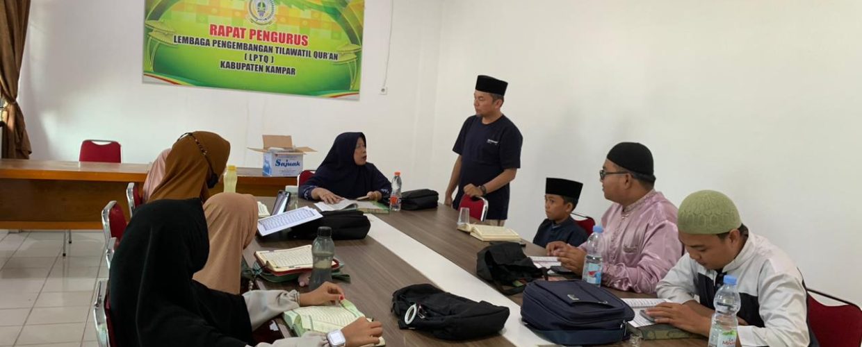 Sesuai Arahan Bupati Kampar, LPTQ Launching Pelatihan dan Pembinaan Rutin Qori’ dan Qori’ah