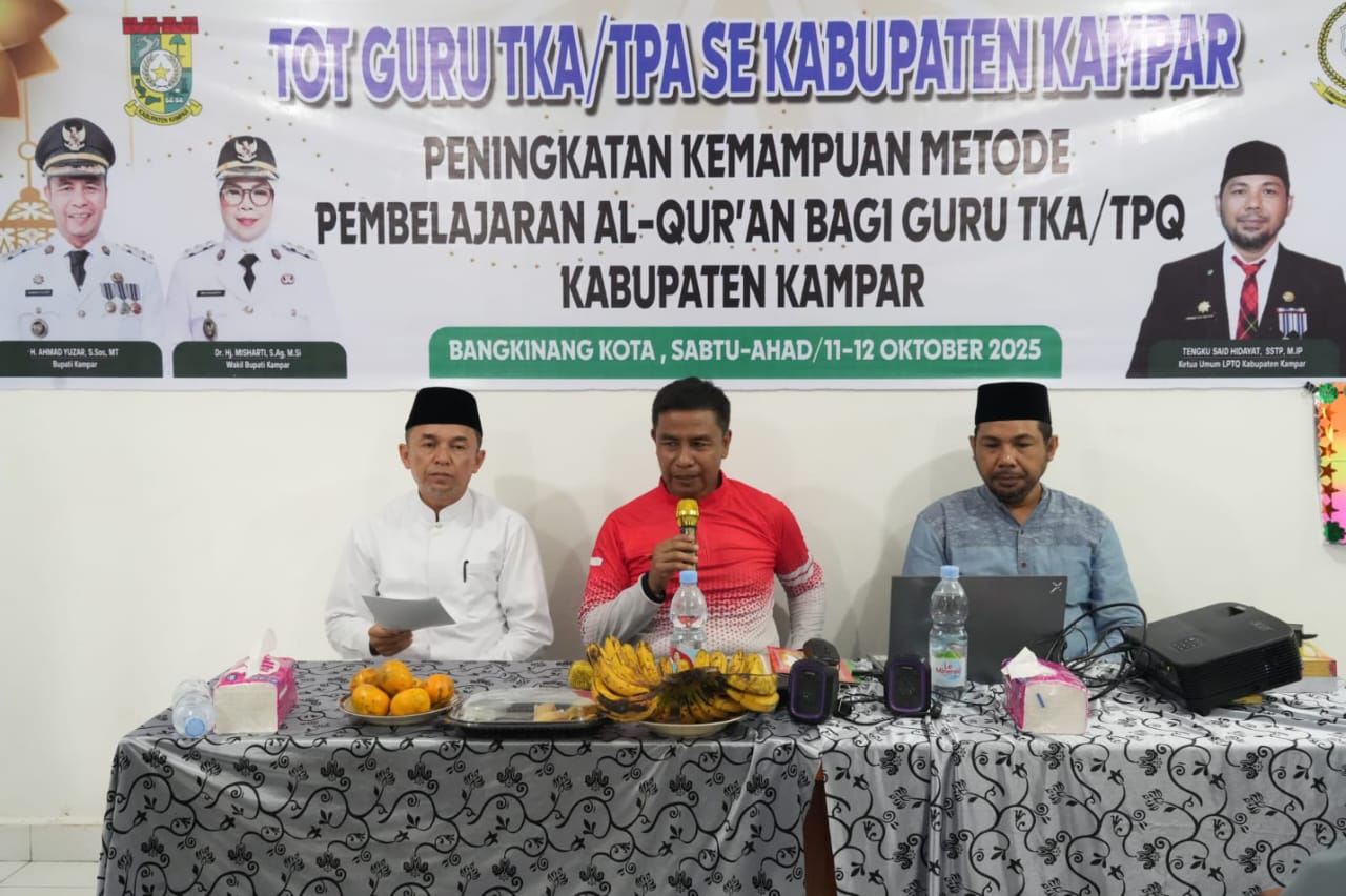 TOT Guru TKA/TPA: Dari Kampar, Cahaya Al-Qur’an Itu Menyala Kembali