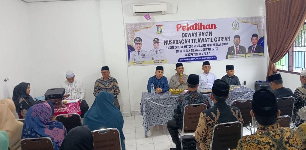 Menjaga Marwah MTQ: LPTQ Kampar Bentuk Hakim yang Profesional dan Bermoral Qur’ani