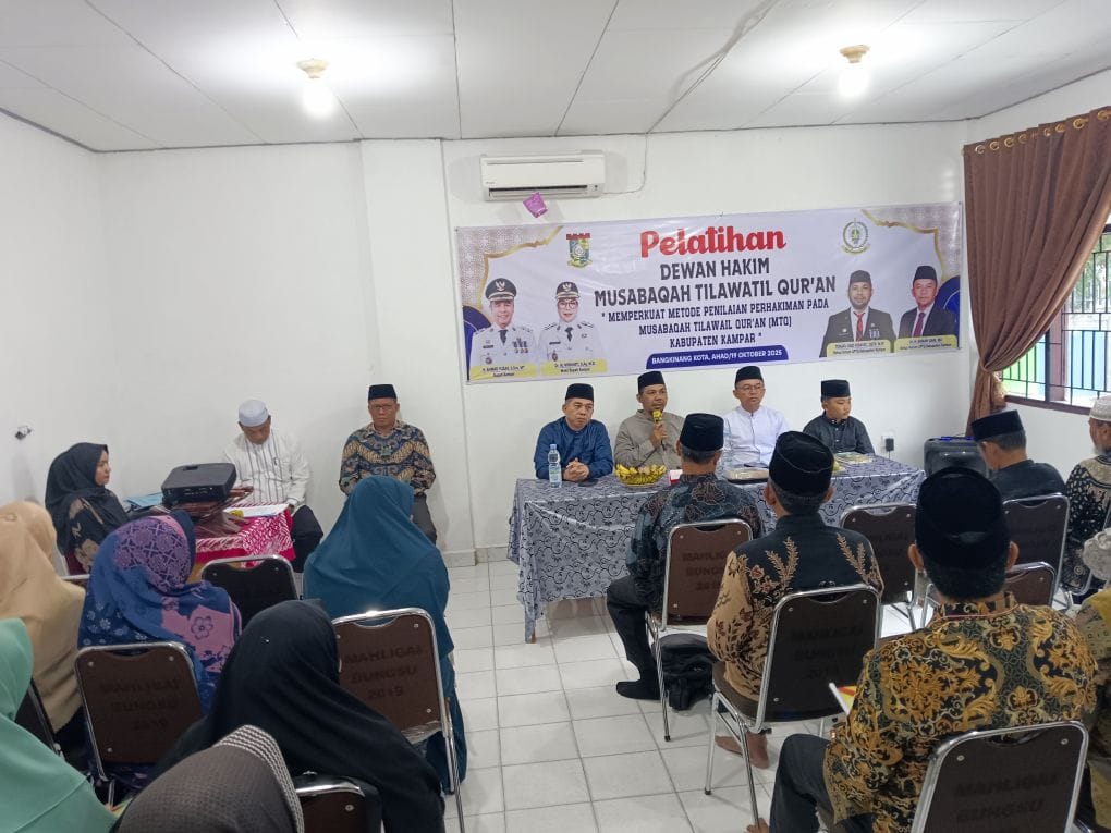 Menjaga Marwah MTQ: LPTQ Kampar Bentuk Hakim yang Profesional dan Bermoral Qur’ani