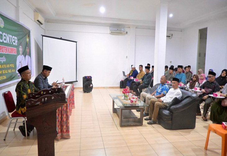 Kafilah Kabupaten Kampar Ikuti Training Center Jelang MTQ Provinsi Riau ke-44 di Kuantan Singingi