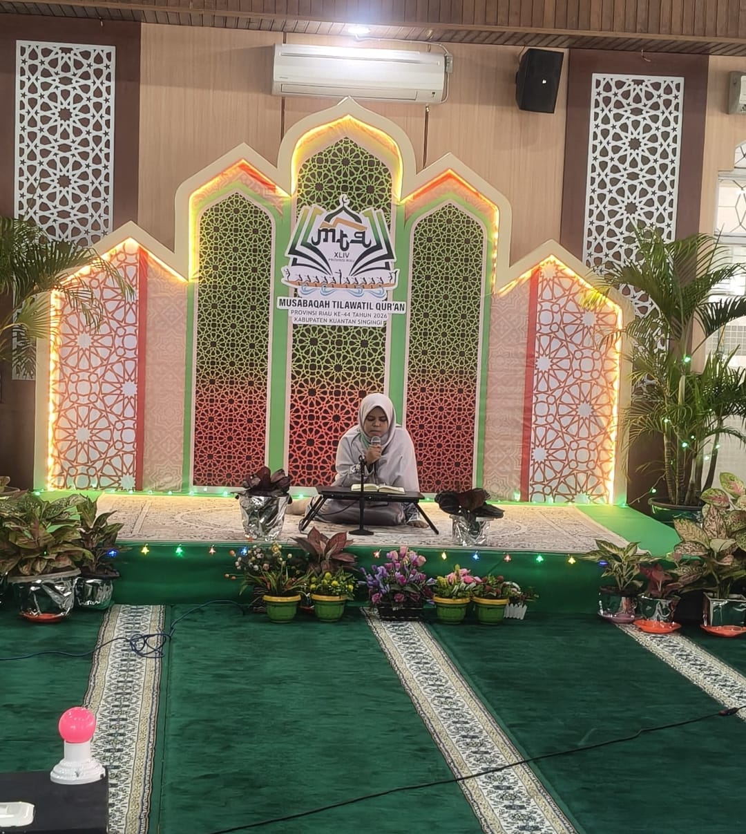 Doa dari Negeri Serambi Mekkah Mengiringi Langkah 14 Finalis Kampar di Panggung MTQ Riau